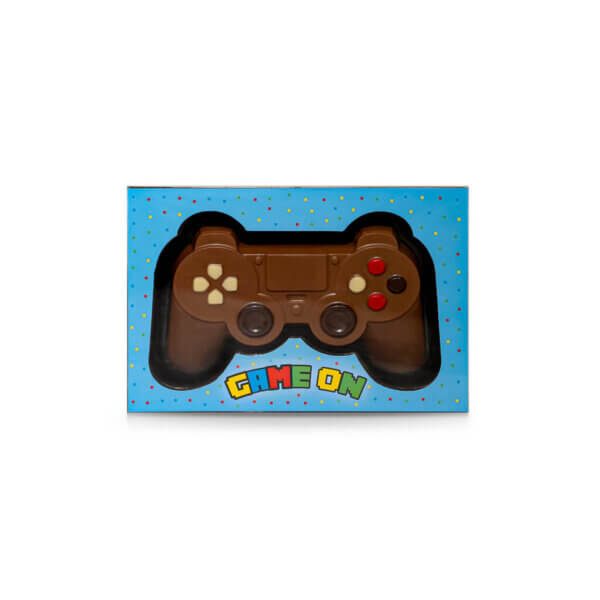 game on σοκολατένια φιγούρα play-station από laura chocolates