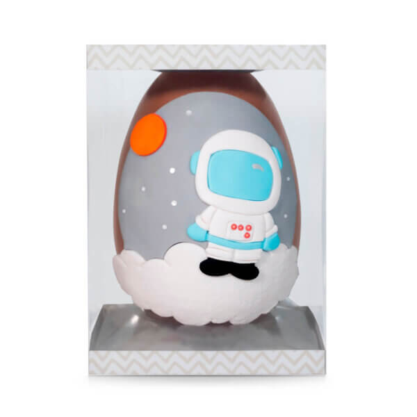 Σοκολατένιο Πασχαλινό Aυγό Αστροναύτης