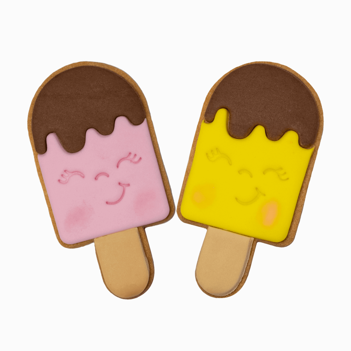 Mπισκότα ζαχαρόπαστας παγωτάκι