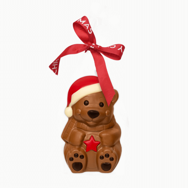 Σοκολατένιο Χριστουγεννιάτικο Αρκουδάκι
